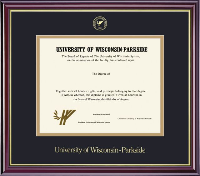 University of Wisconsin - Parkside 8'' x 10'' Windsor Diploma Frame