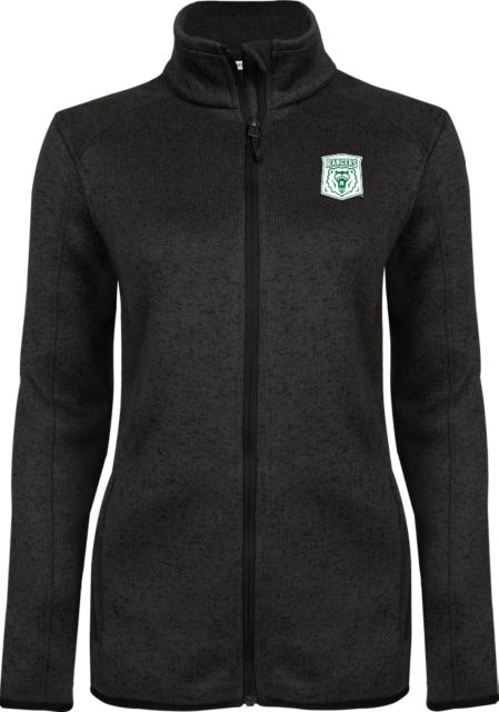 Wisconsin Parkside Womens Fleece Jacket Primary Athletic Mark - ONLINE ONLY