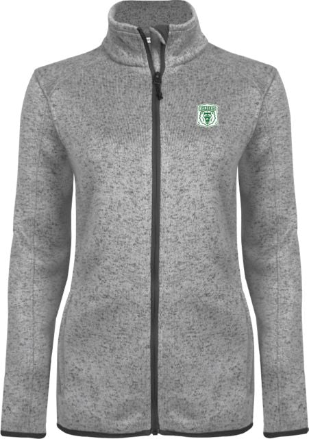 Wisconsin Parkside Womens Fleece Jacket Primary Athletic Mark - ONLINE ONLY